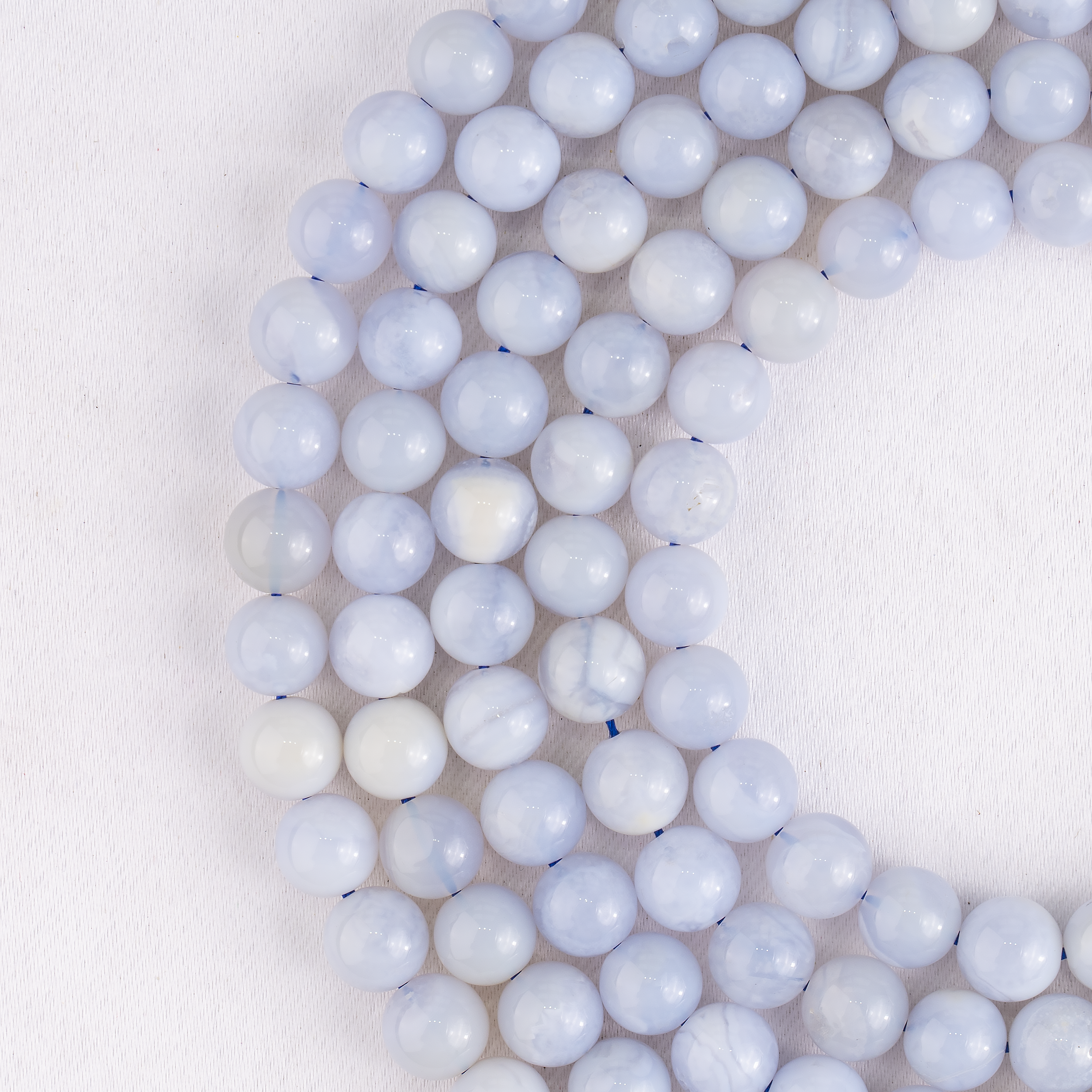 Soothing Crystals Beads – Großhandel Perlen – Kristall Schmuckperlen | Blaues Spitzenachat | Edelsteinperlen6