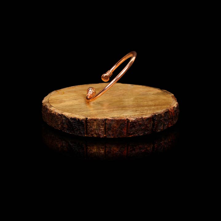 El'Cobre-Ecozonelifestyle – wholesale Cuff bracelet – Copper Light Weight Bracelet (Design 33)2