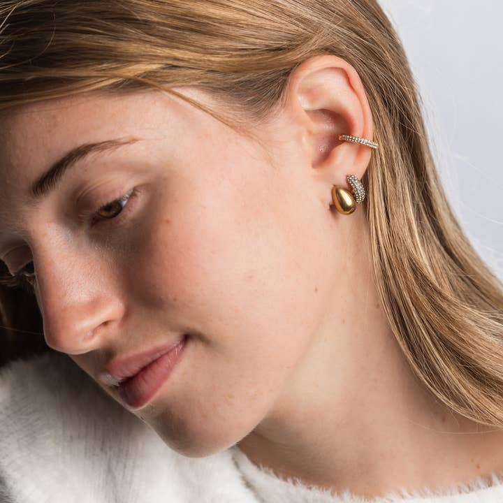 Vienna Domani Jewelry - Wholesale Cuff/Wrap Earrings - Pavé Ear Cuff4