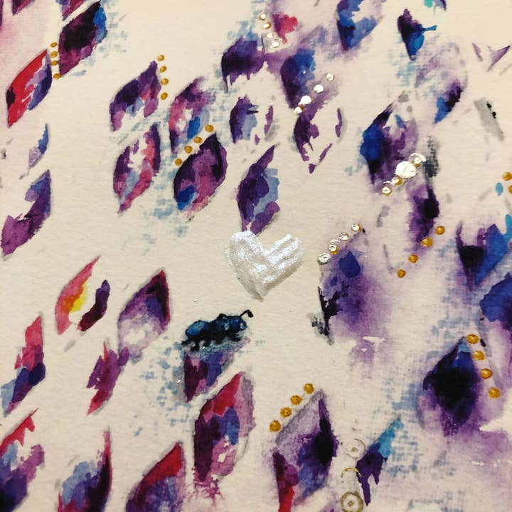 The Wild Blue Bear - Wholesale Art Print - Nowhere To Go But Up Giclee Print3