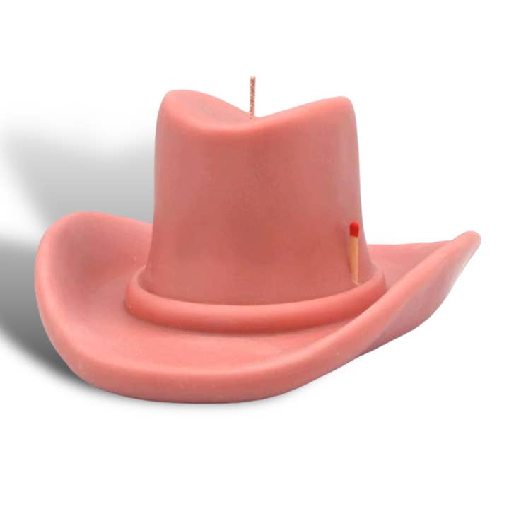 Davie Ocho Candle Co. - Vendita all'ingrosso Candele regalo - Candela a forma di cappello da cowboy Belle Star2