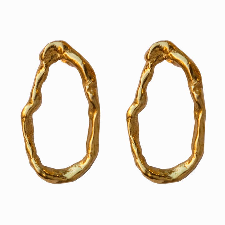 Kyma Earrings - Large - Gold Plated for wholesale by Sister