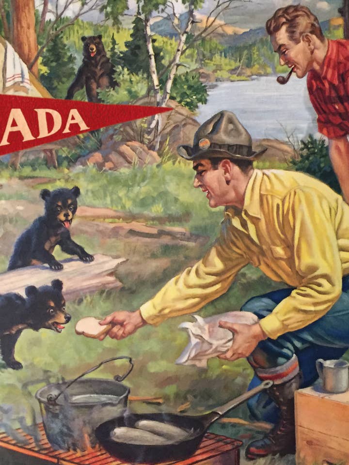 KP08 Canada Campeurs pour la vente par Cartolina Cards Inc.