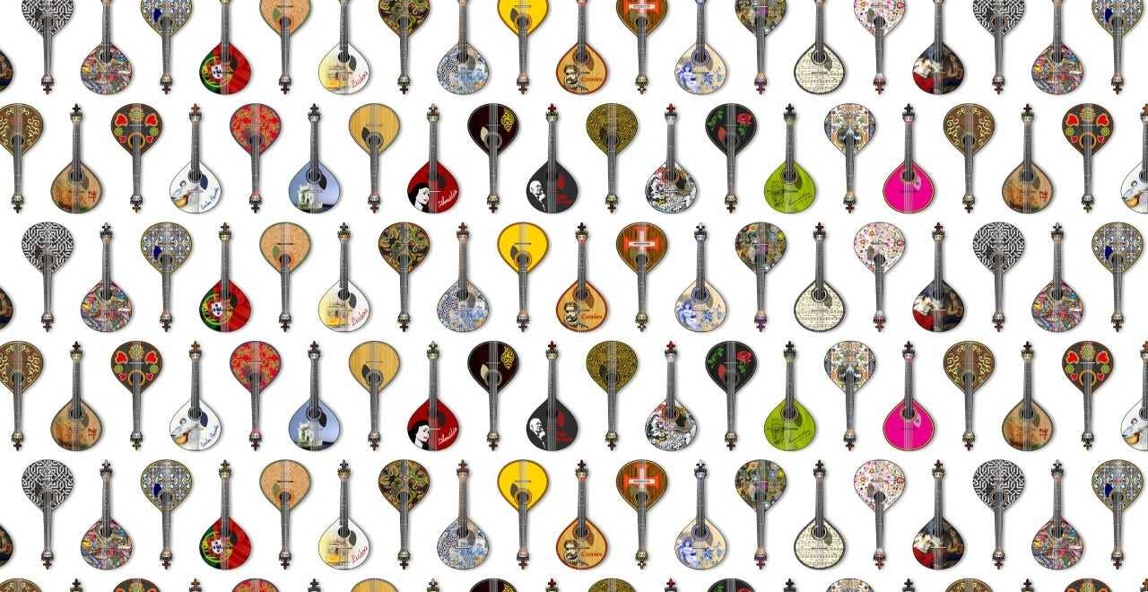 Vidal Tecidos - Venta al por mayor Tapices/telas - Tejido Guitarras Portuguesas0