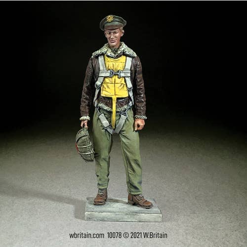 10078 - USAAF-bombeflykaptajn, England, 1943-45 for engroshandel hos W.Britain Model Figures