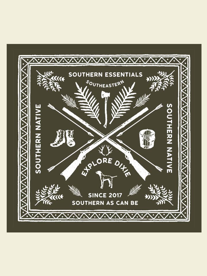Southern Essentials Bandana for wholesale by Southern Native