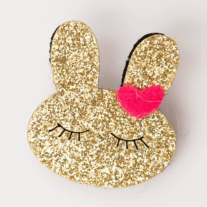 Broche Lapin gold pour la vente par Le Petit Lien de Paris
