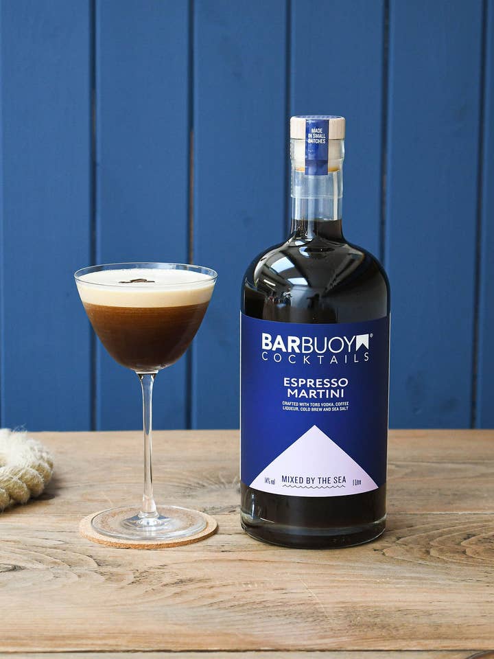 Award Winning Ready Mixed Espresso Martini 1L for wholesale by Bar Buoy Cocktails