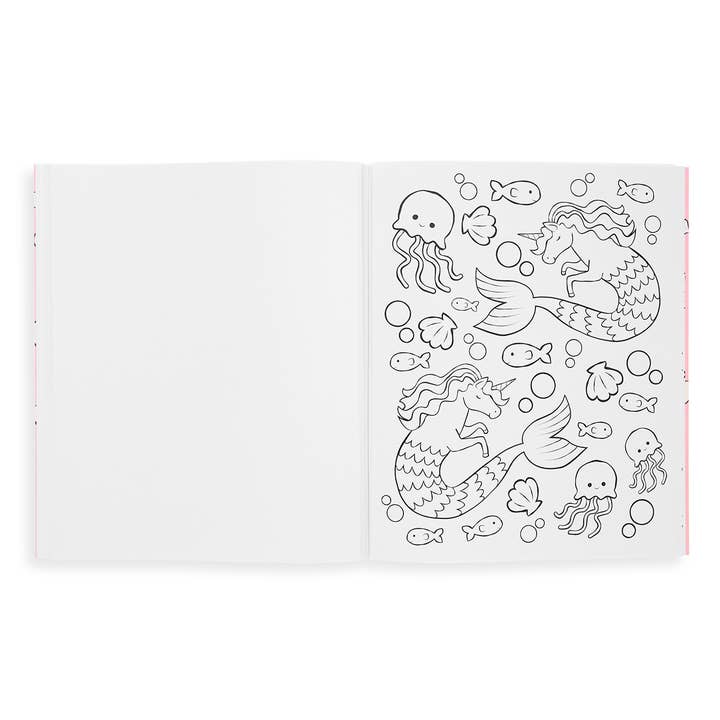 OOLY - Wholesale Coloring Book - Kids & Baby - Color-in' Book: Enchanting Unicorns