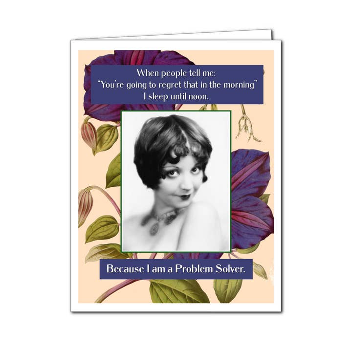 Ümlaut Brooklyn - Vendita all'ingrosso Biglietti di auguri generici - Problem Solver - Everyday Card2