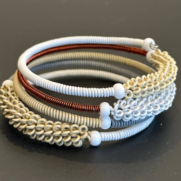 Bridge for Africa - Wholesale Woven/Braided Bracelet - Spiral Bracelet - available in a variety of colors6