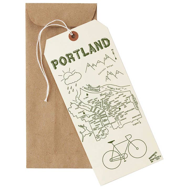 Portland Mapnote para venta al por mayor de Maptote