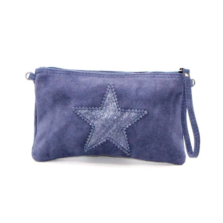 Tempest Designs – wholesale Crossbody bag – Women's – Suede star clutch bag13