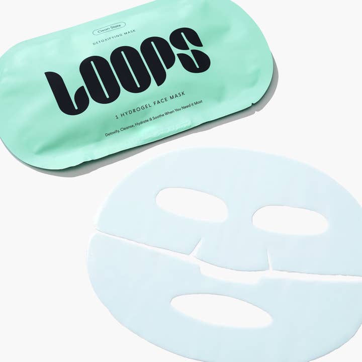 LOOPS - Vente Masque pour le visage - Masque unique Clean Slate2