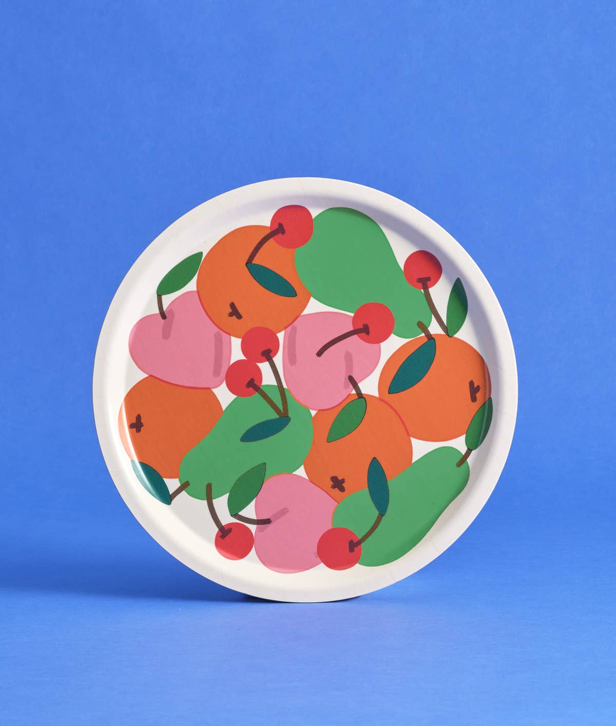 Wrap - Wholesale Serving tray - Fruit Bowl Small Round 12" Birch Serving Tray