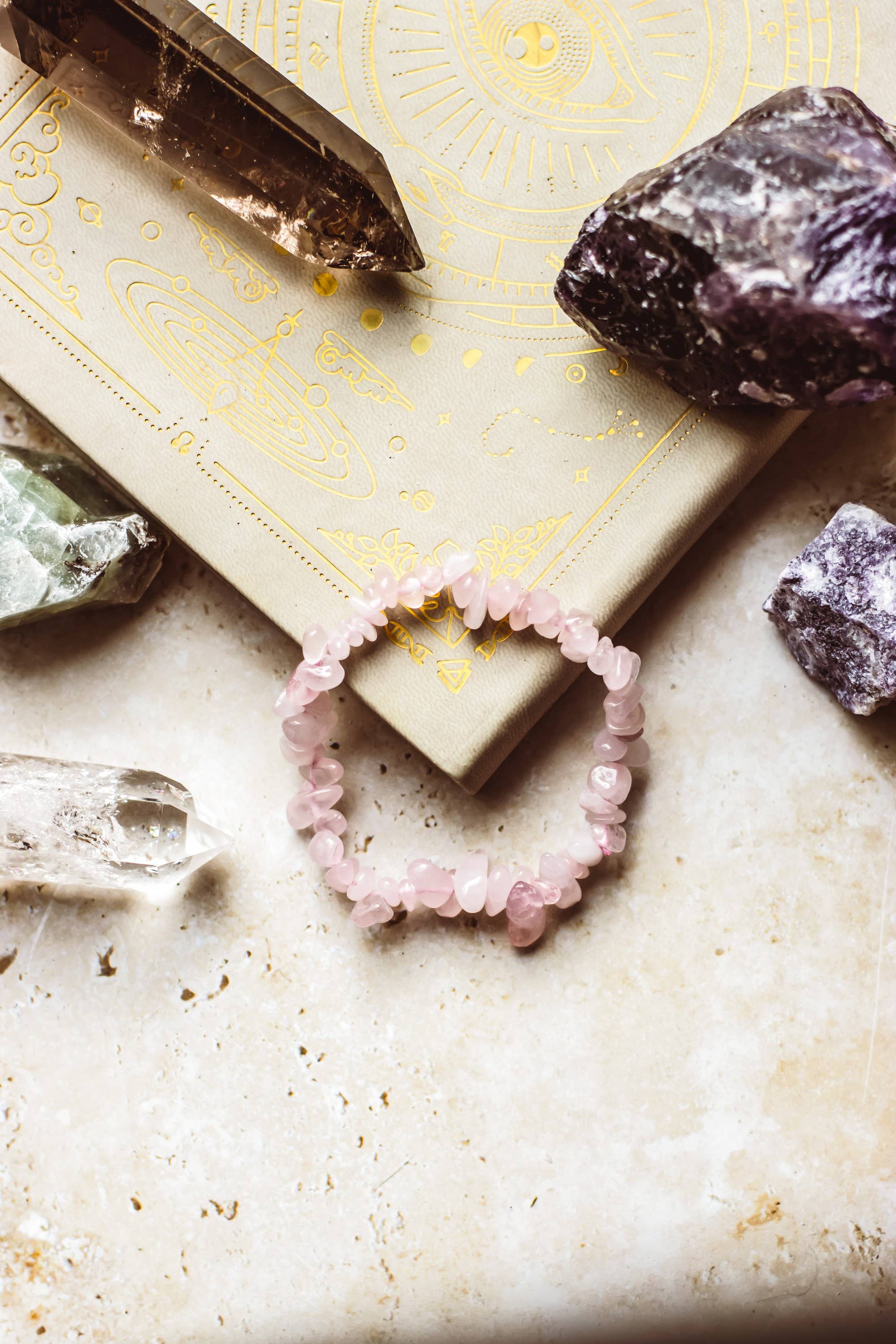 Mindful Living Co. – Großhandel Perlenarmband – Armband aus natürlichen Kristall-Edelstein-Chips | Kristallschmuck14