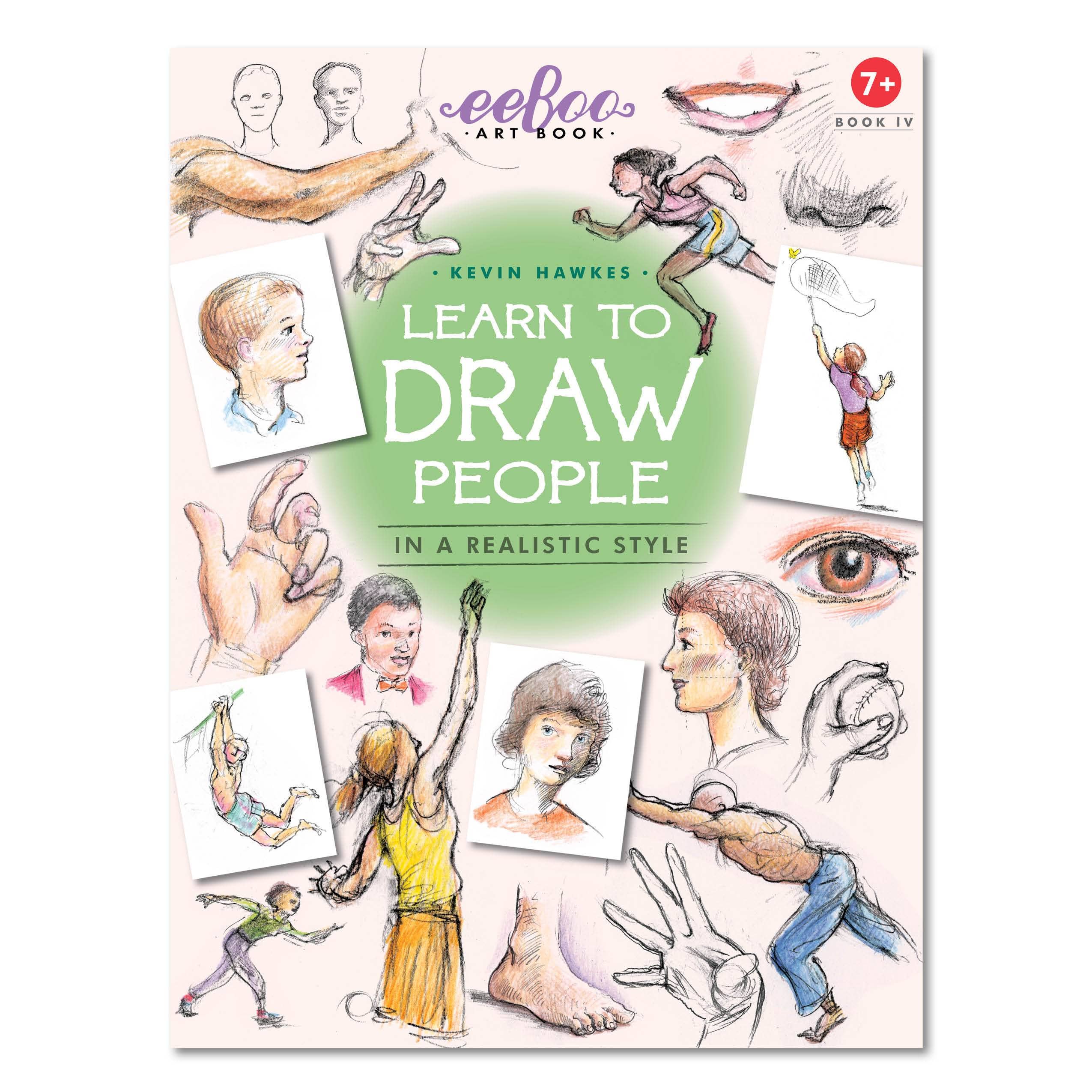 eeBoo - Wholesale Baby & Toddler Book (0-2) - Learn to Draw People Art Book0