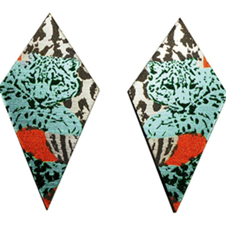 Boucles D'Oreilles Panthere pour la vente par Anka Byanka