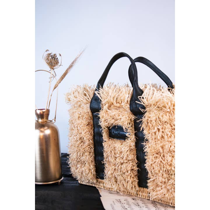 Hortence - Wholesale Beach Bag - ZOEY BAG - BLACK1