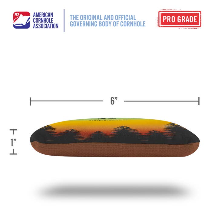 American Cornhole Association - Wholesale Cornhole - Retro Sasquatch Synergy Pro Cornhole Bags7