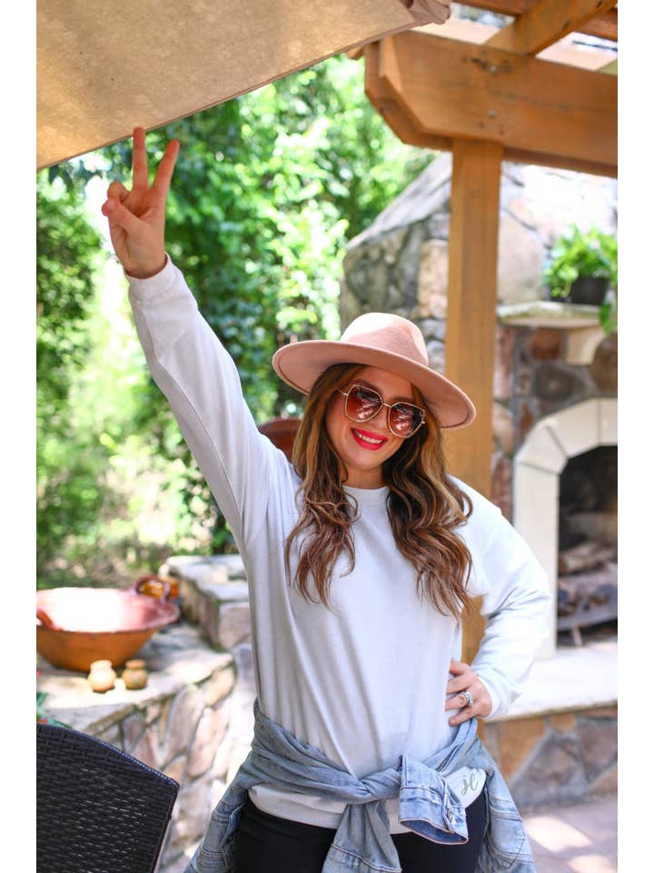 Jess Lea - Wholesale Sweatshirt - Women's - Andy Corded Vintage Pullover