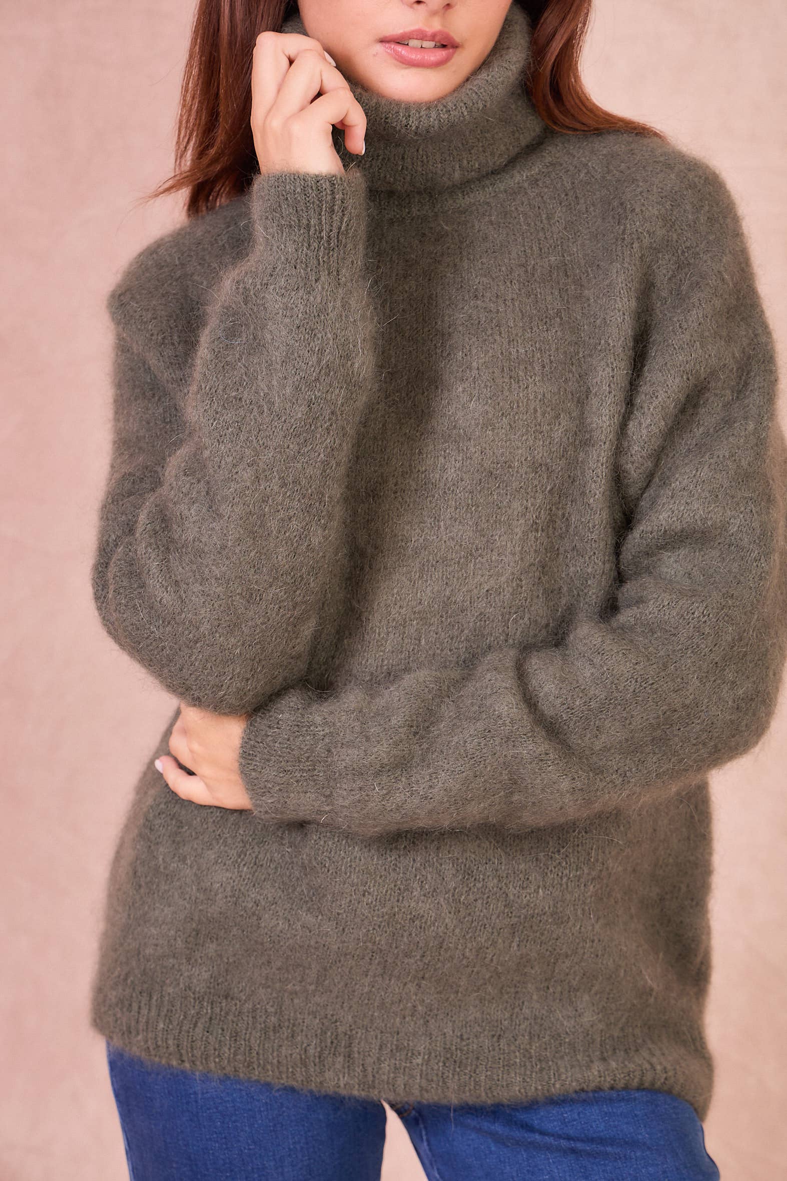 Calie Paris – Großhandel Strickpullover – Damen – Rollkragenpullover6