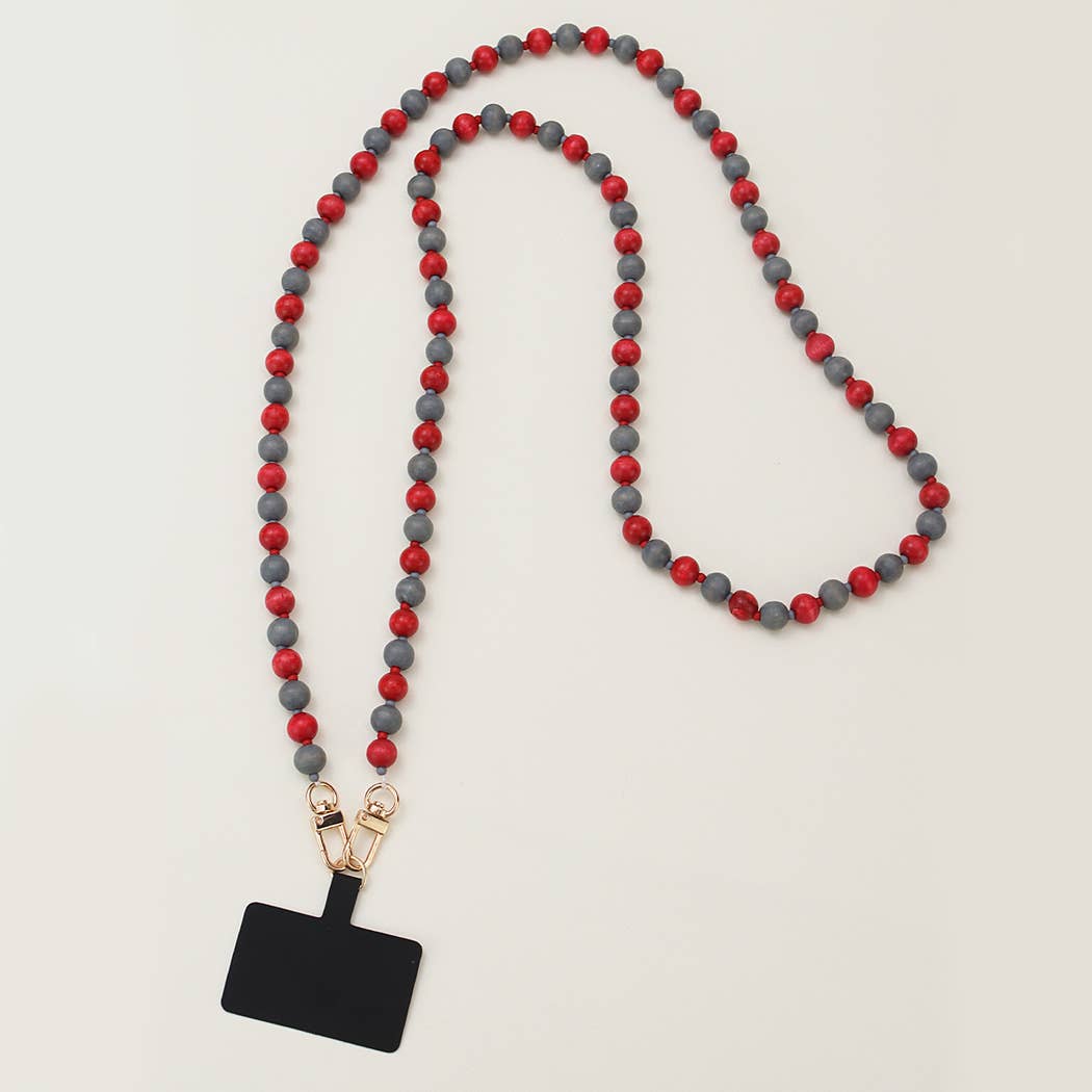 3AM BY H&D ACCESSORIES - Vendita all'ingrosso Portachiavi - Donna - Cordino per telefono semplice bicolore0