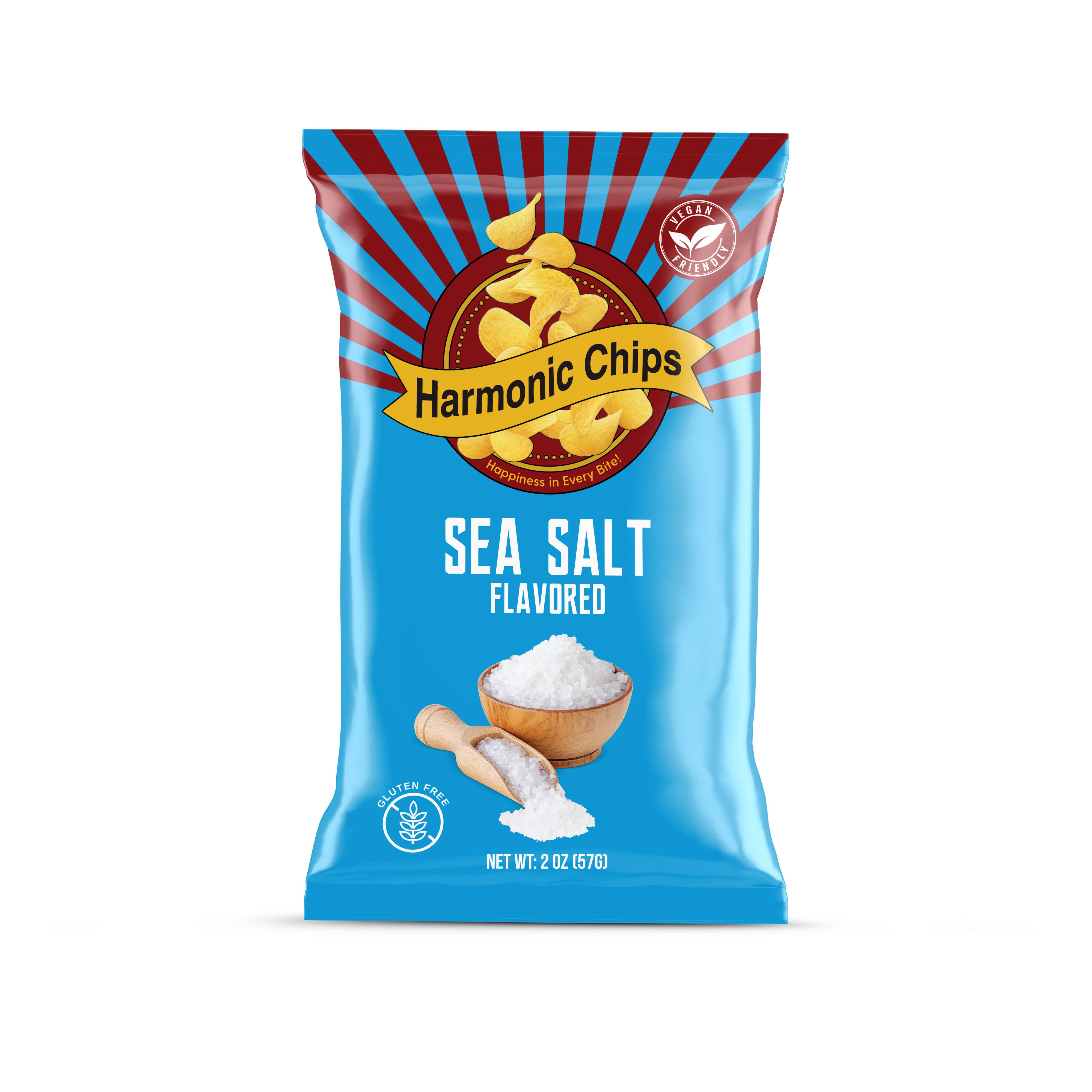 Harmonic Chips LLC - Wholesale Chips - Harmonic Chips Sea Salt