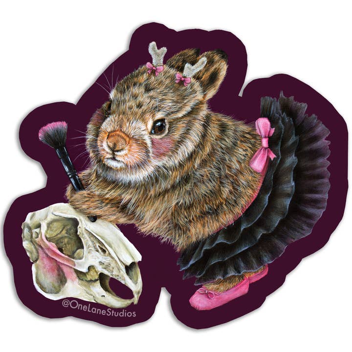 Adhesivo de vinilo Maisy (Jackalope) para venta al por mayor de One Lane Studios