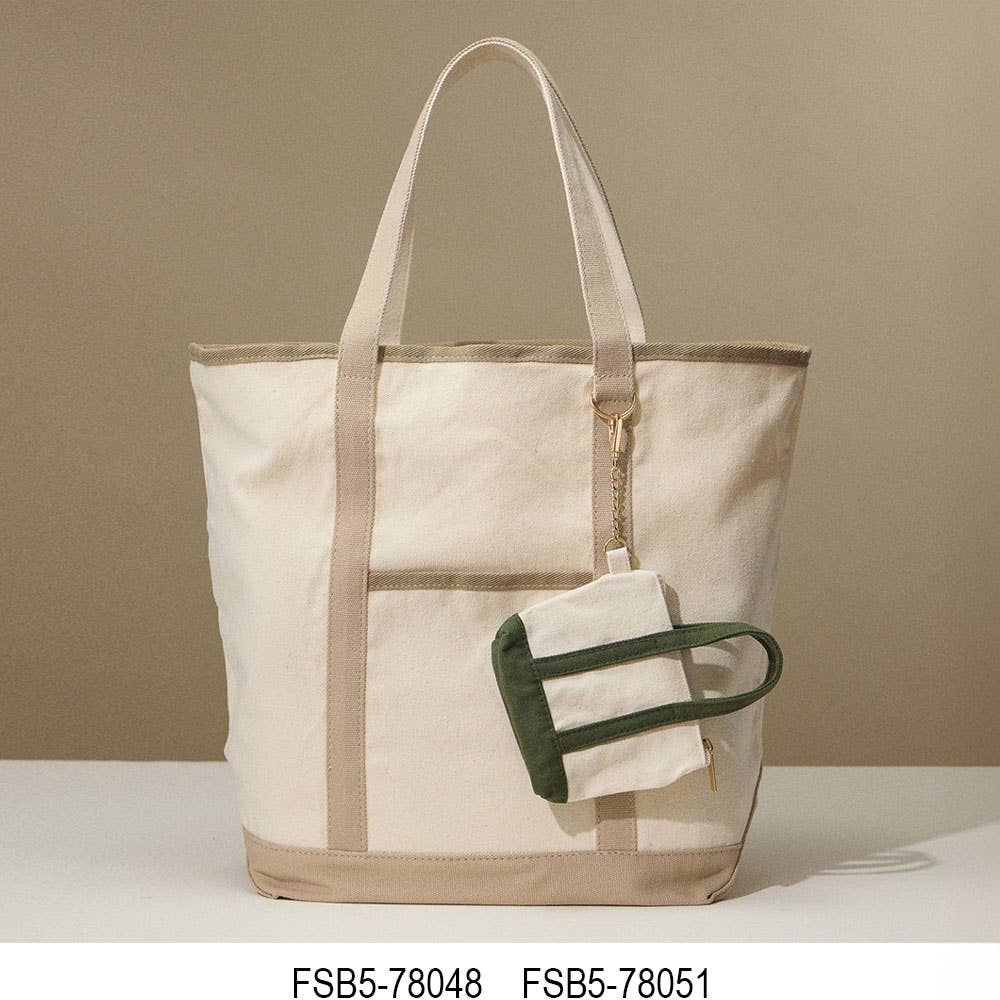 Sensibling Corp. - Wholesale Tote Bag - Women's - Large Multi Classic Canvas Tote Bag
26