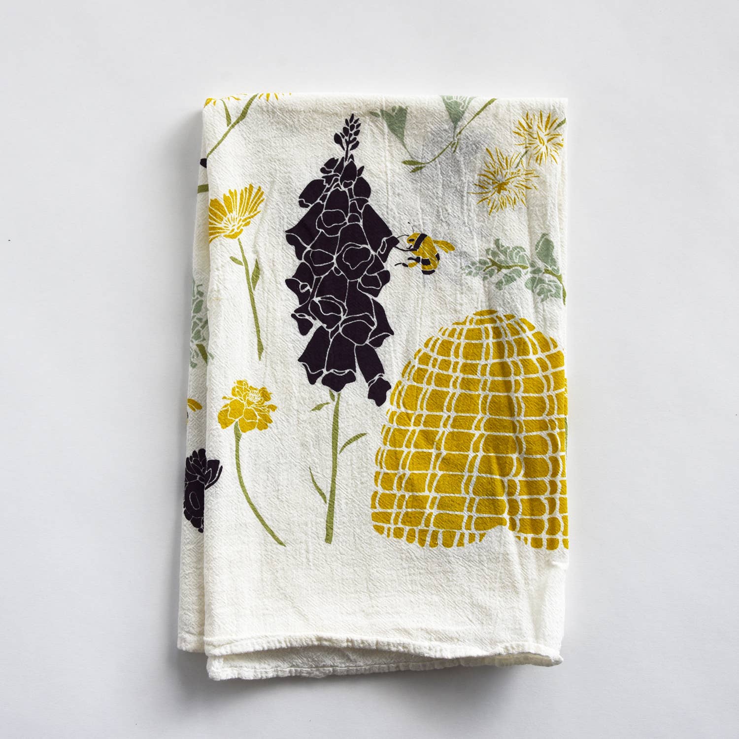 June & December - Wholesale Tea Towel - Honeybee Garden Kitchen Tea Towel2