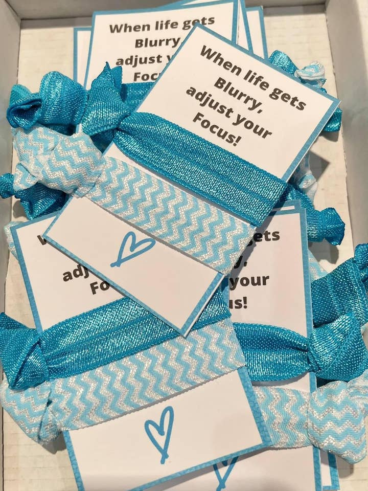 Elastic Hair bands, Elastic Wristbands, Positivity gift (Copy) for wholesale by Positivi-Ties