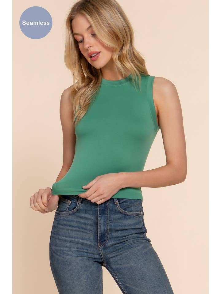 Active Basic | Active USA – wholesale Tank top – Women′s – Crew Neck Seamless Tank Top11