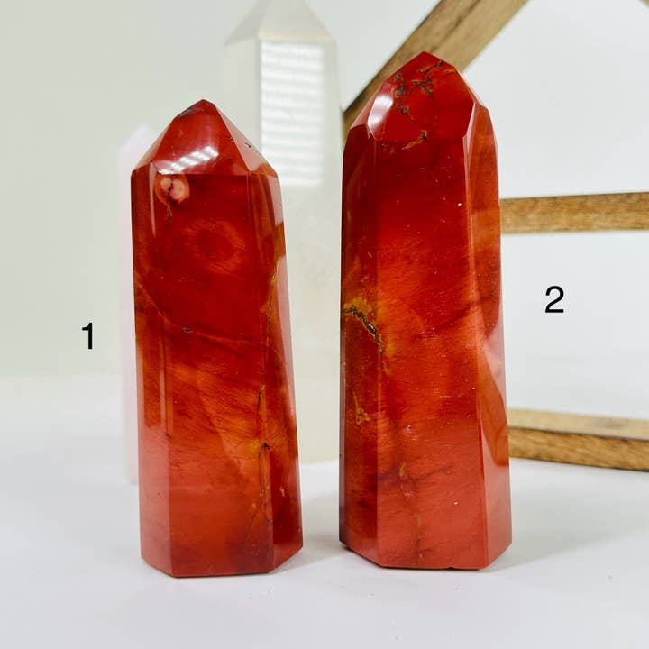 Rock Paradise - Wholesale Spiritual Stone/Crystal - Mookaite Crystal Polished Points YOU CHOOSE1