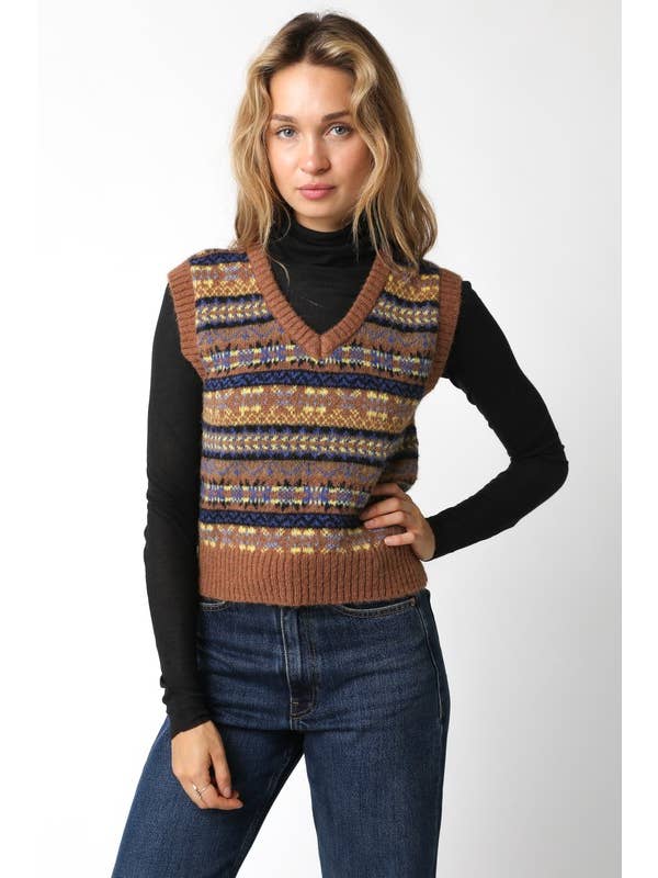 Olivaceous - Vendita all'ingrosso Maglione tricot - Donna - Maglione Marjorie9