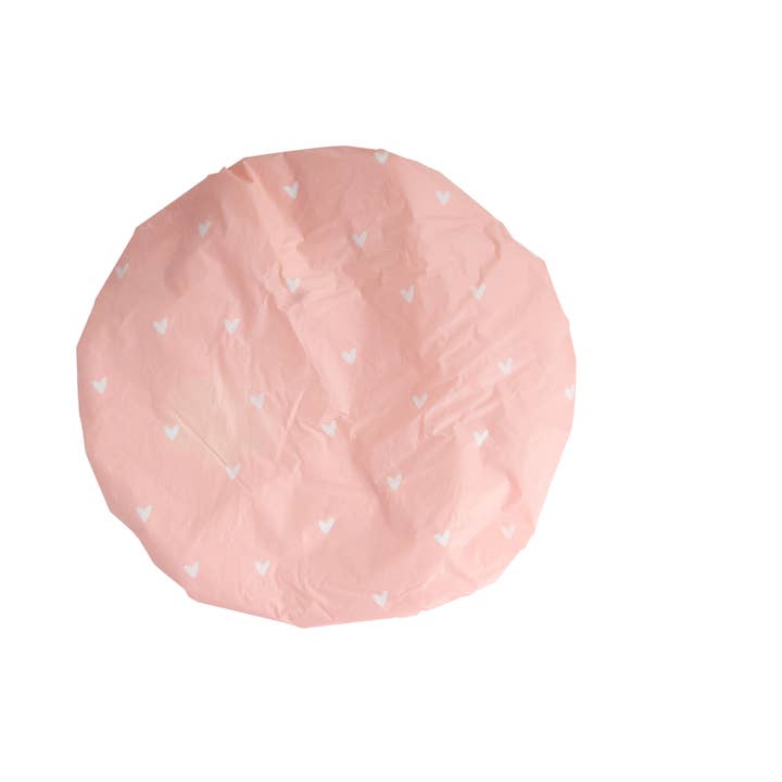 Soinvogue - Wholesale Showercap - Brushworks Reversible Shower Cap - Heart Pattern