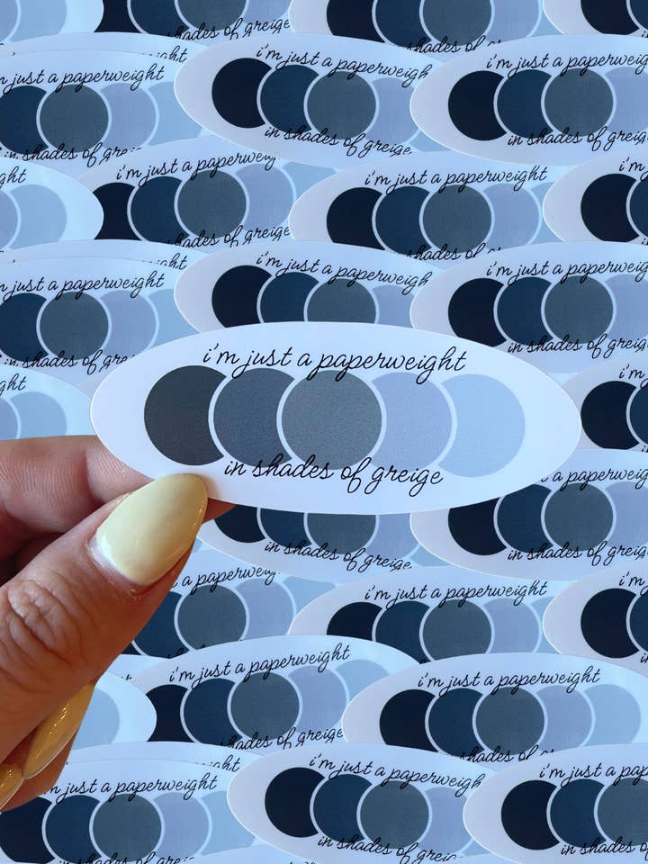 Tay inspired waterproof sticker| prophecy for wholesale by Typo Lettering Co