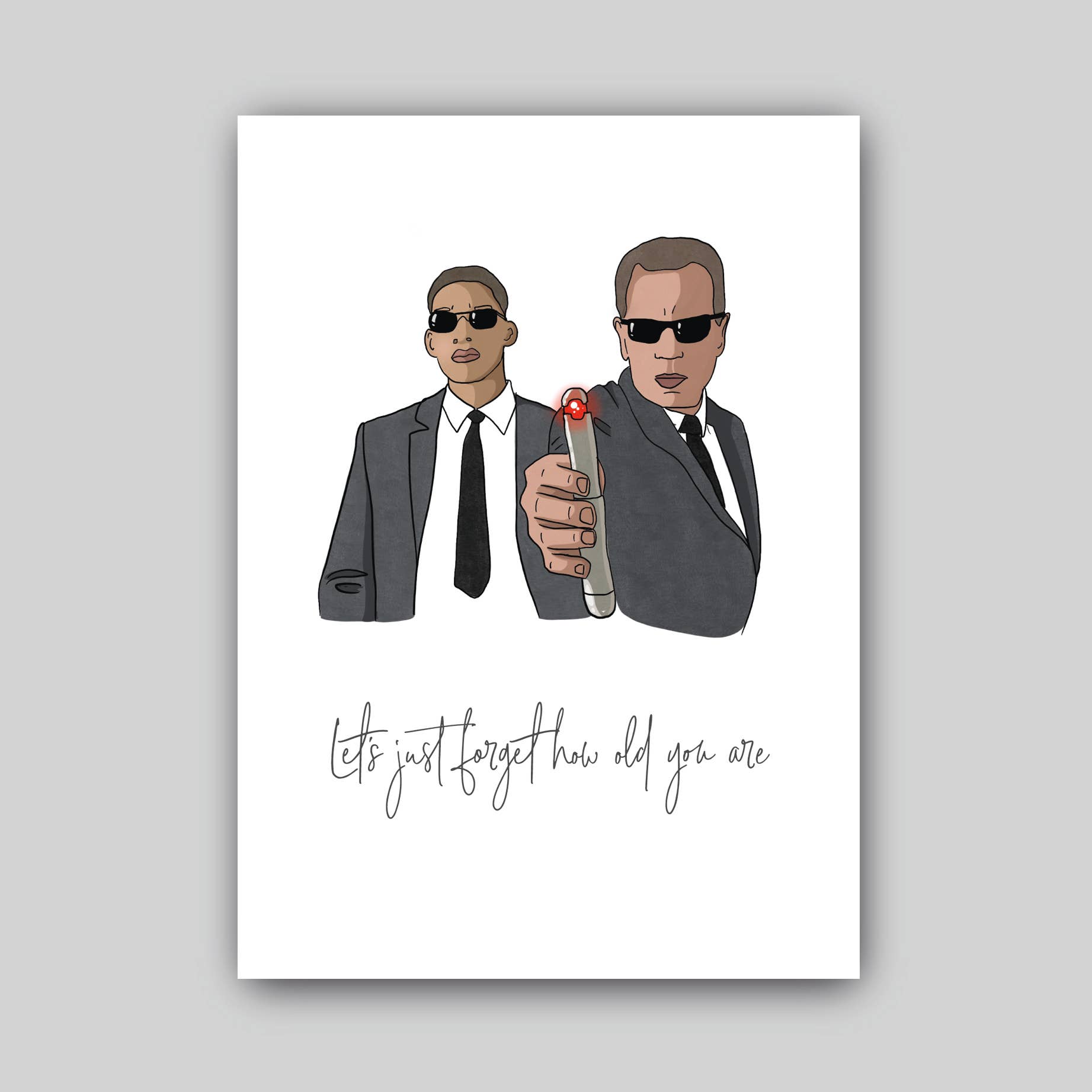 Studio Raquelle – Großhandel Grußkarten für den Alltag – Herren in Schwarz1