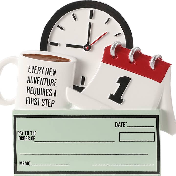 First Job Personalized Ornament for wholesale by PolarX Ornaments