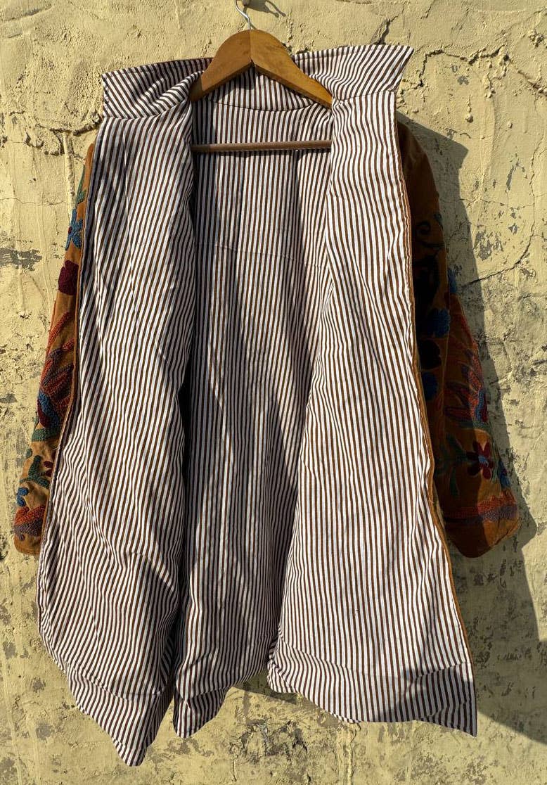 bhavnas boutique - Wholesale Jacket - Women's - Handcrafted Cotton Suzani Jacket Bohemian Style Coat Jacket 8