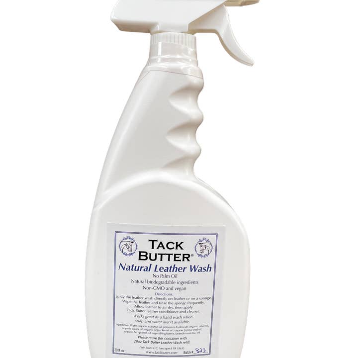 Tack Butter – wholesale Leather conditioner – Tack Butter Natural Leather Wash Spray