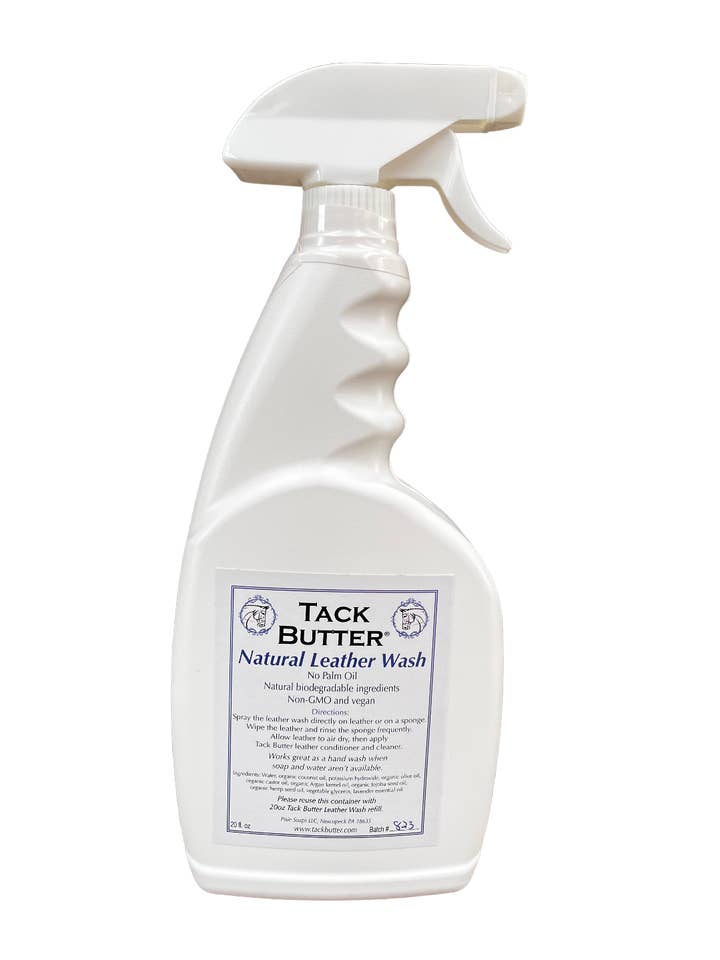 Spray para lavar cuero natural Tack Butter para venta al por mayor de Tack Butter