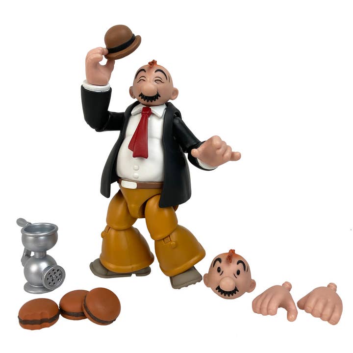 Boss Fight Studio Llc - Wholesale Figurine Toy - Kids - Popeye Classics Action Figure: J. Wellington Wimpy