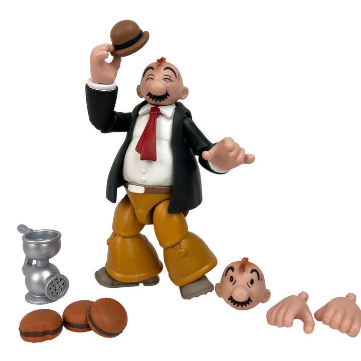 Popeye Classics Action Figure: J. Wellington Wimpy for wholesale by Boss Fight Studio Llc