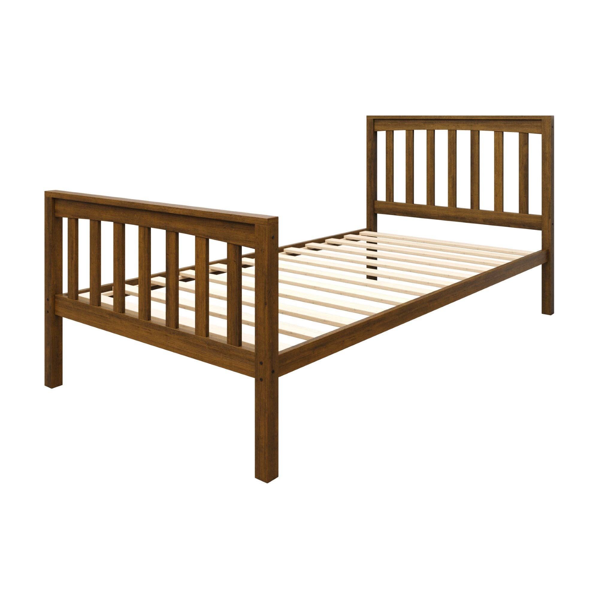 Home Design - Wholesale Bed - Kids & Baby - Home Design Ames Twin Over Twin Solid Wood Standard Bunk Bed Frame22