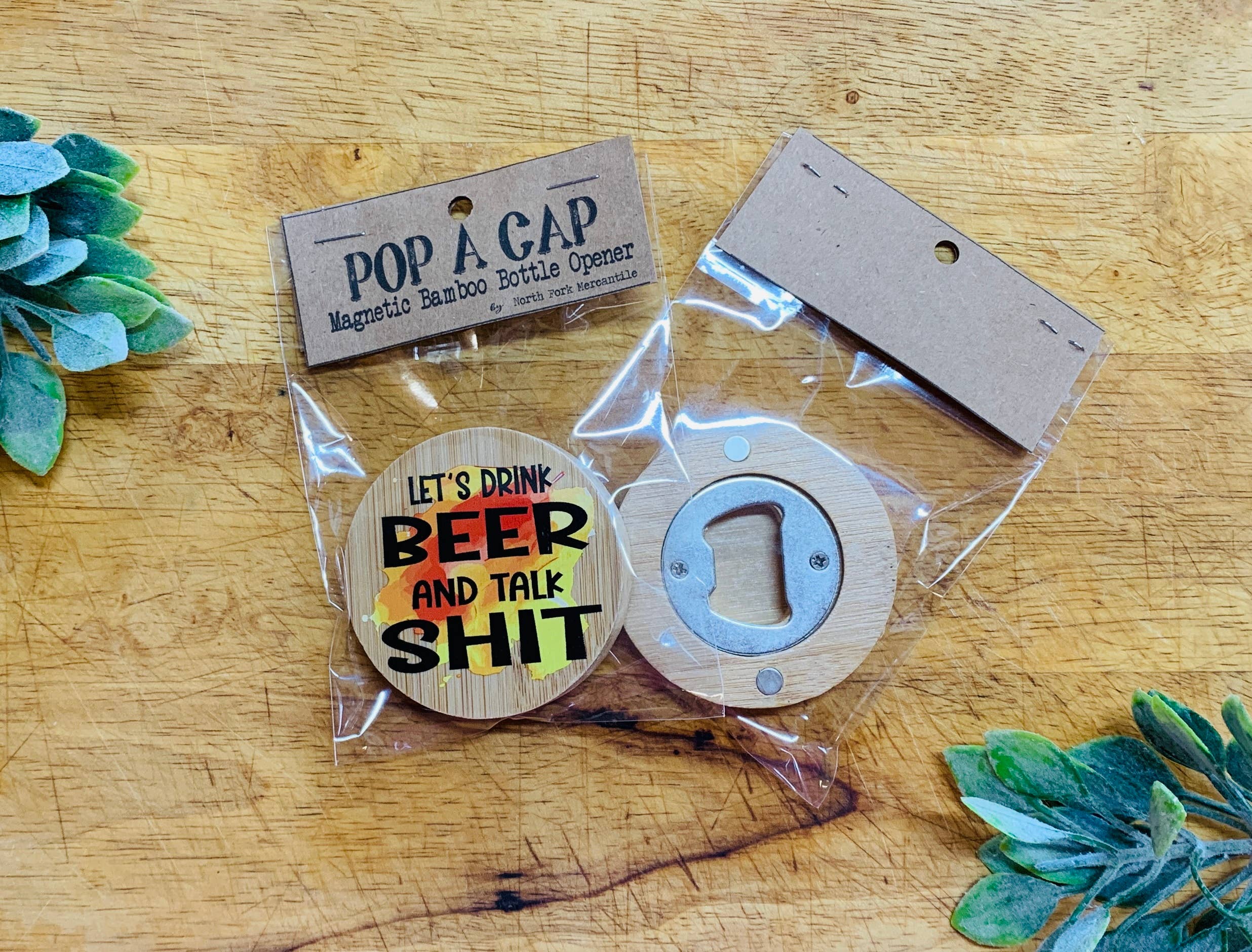 North Fork Mercantile - Wholesale Bottle/Wine Opener - Magnetic Bottle Opener, Beer Gift, Distillery, Winery, Bar2