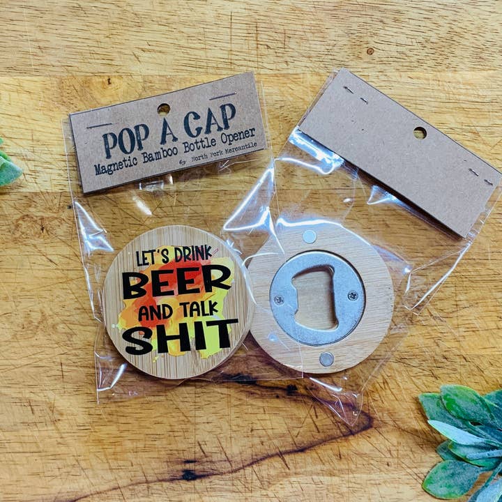 North Fork Mercantile - Wholesale Bottle/Wine Opener - Magnetic Bottle Opener, Beer Gift, Distillery, Winery, Bar2