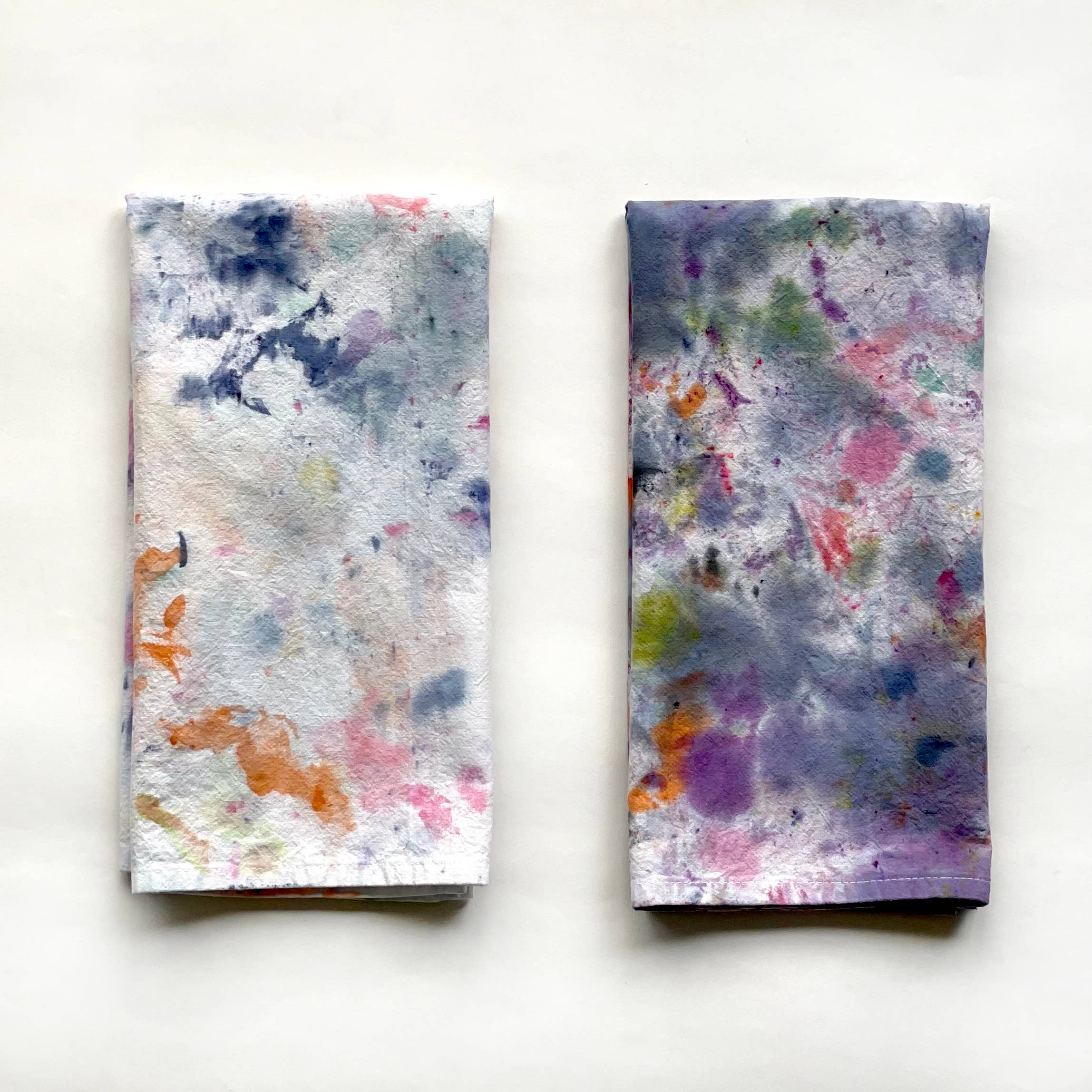 Merle Works - Wholesale Tea Towel - Happy Accident Hand-dyed Tea Towel2