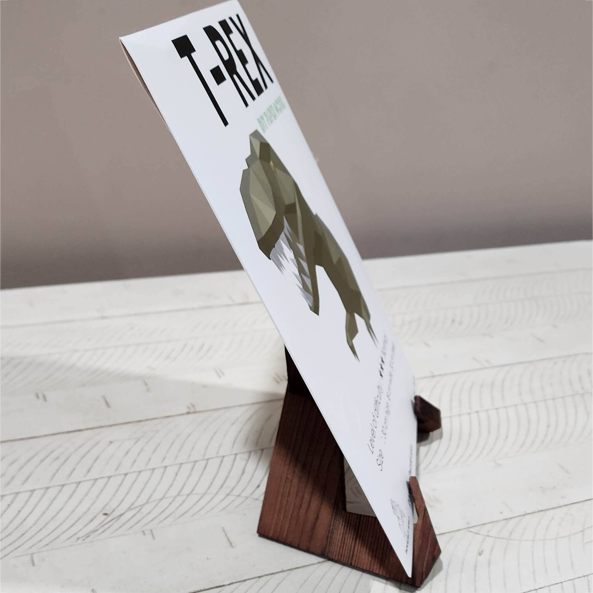 PAPERCRAFT WORLD - Wholesale DIY Craft Kit - T-Rex 3D PaperCraft Wall Art, PaperCraft Origami Model8