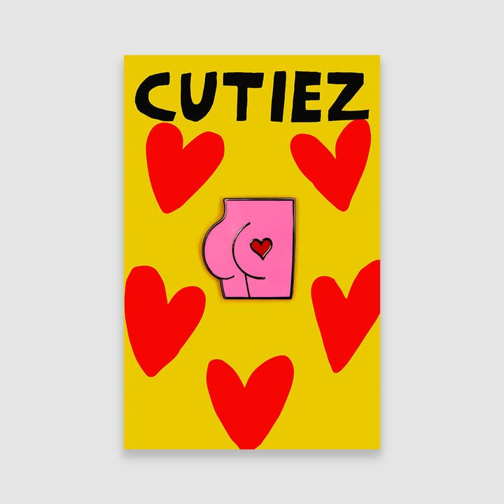 Cheeks Enamel Pin - Cutiez Collection and other Purchase Wholesale monederos kawaii. Free Returns & Net 60 Terms on Faire trending on Faire.